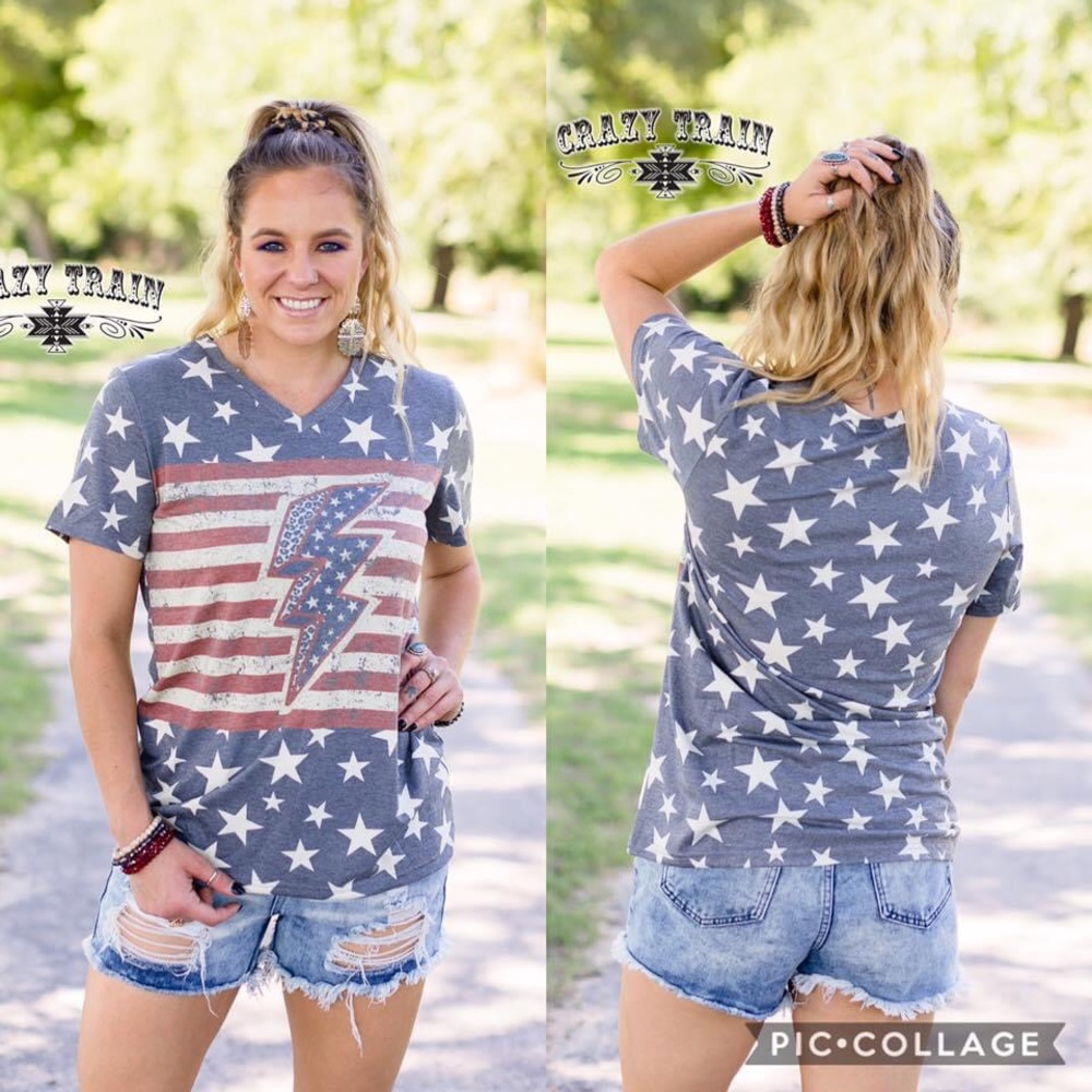 Crazy Train American Thunder Tee